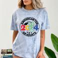 Kindergarten Graduation 2024 Graduate Last Day Of School Comfort Color Blast T-Shirt Ocean