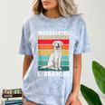 Labrador Retriever Introvert White Lab Comfort Color Blast T-Shirt Ocean