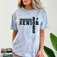Lacrosse Senior Night Lacrosse Senior 2025 Graduation 29 Comfort Color Blast T-Shirt Ocean
