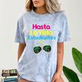 Last Day Of School Spanish Teacher Graduation T-Shirt Comfort Color Blast T-Shirt Ocean