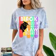 Law School Graduation Queen New Lawyer Attorney Grad Comfort Color Blast T-Shirt Ocean