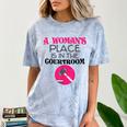 Lawyer Attorney Law School Graduation Female Women Comfort Color Blast T-Shirt Ocean