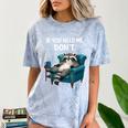 Lazy Raccoon Sarcastic Introvert Humor Japanese Animal Comfort Color Blast T-Shirt Ocean