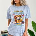 Level Up School Legend Video Game Pixel Art Graduation Comfort Color Blast T-Shirt Ocean