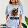 Licensed Masters Social Work Worker LMSW Graduation 2026 Comfort Color Blast T-Shirt Ocean