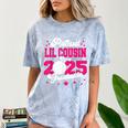 Lil Cousin Of a 2025 Graduate Prom Graduation 25 VolleyBall Comfort Color Blast T-Shirt Ocean