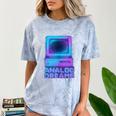 Lofi Reverie Analog Dreams Pixel 90s Desktop VHS Nostalgia Comfort Color Blast T-Shirt Ocean