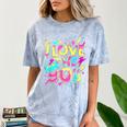 I Love The 90'S 90s Retro Nostalgia Comfort Color Blast T-Shirt Ocean