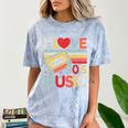 I Love 90's Music Retro Style Nostalgia Cassette 1990s Party Premium Tri-Blend Comfort Color Blast T-Shirt Ocean