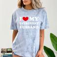 I Love My Introvert Husband I Heart My Introvert Husband Comfort Color Blast T-Shirt Ocean I Love My Introvert Husband I Heart My Introvert Husband Comfort Color Blast T-Shirt Ocean