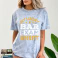 My Lucky Bar Exam Shirt Lawyer Law School Graduation Comfort Color Blast T-Shirt Ocean