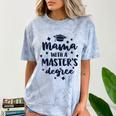 Mama With A Masters Degree Graduation Ceremony Mom Comfort Color Blast T-Shirt Ocean
