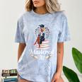 Mastered It Black Girl Masters Degree Graduation Black Queen Comfort Color Blast T-Shirt Ocean