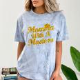 Masters Degree Graduation For Mom Wife Social Work MBA Comfort Color Blast T-Shirt Ocean
