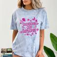 Masters Graduation Educated Latina Chingona Con Diploma Comfort Color Blast T-Shirt Ocean