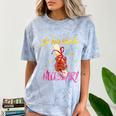By Any Means Necessary Graduation HBCU Educated Girl Comfort Color Blast T-Shirt Ocean