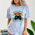 Mechanic Birthday For Graduation Or Christmas Comfort Color Blast T-Shirt Ocean