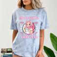 Middle School Level Complete Gaming Graduation Anime Girl Comfort Color Blast T-Shirt Ocean