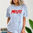 Misfit Outfit And Costume Introvert Apparel Comfort Color Blast T-Shirt Ocean