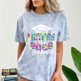 Mother Of a 2025 Graduate Tie Dye Class Senior Graduation 25 Comfort Color Blast T-Shirt Ocean
