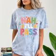 Nah I'Ll Pass Introvert Excuse Rest Humor Comfort Color Blast T-Shirt Ocean