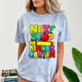 Next Stop Kindergarten Preschool Graduation 2023 Boys Girls Comfort Color Blast T-Shirt Ocean