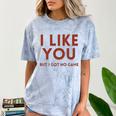 I Like You But Got No Game Introvert Minimalist Joke Comfort Color Blast T-Shirt Ocean I Like You But Got No Game Introvert Minimalist Joke Comfort Color Blast T-Shirt Ocean