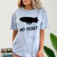 No Ticket Jones 80's Nostalgia Comfort Color Blast T-Shirt Ocean