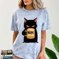 Nope Coffee Cat – Introvert Humor Monday Kitty Comfort Color Blast T-Shirt Ocean Nope Coffee Cat – Introvert Humor Monday Kitty Comfort Color Blast T-Shirt Ocean