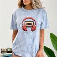 Nostalgia Cassette Men Women 80s 90s Retro Mixtape Tape Comfort Color Blast T-Shirt Ocean