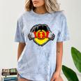 Nostalgia Chest Flag GDR Comfort Color Blast T-Shirt Ocean