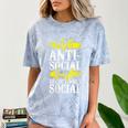 Not Anti Social Just Selectively Social Introvert Comfort Color Blast T-Shirt Ocean