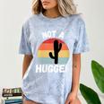Not A Hugger Cactus Introvert Antisocial Comfort Color Blast T-Shirt Ocean Not A Hugger Cactus Introvert Antisocial Comfort Color Blast T-Shirt Ocean