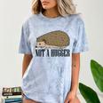 Not A Hugger Hedgehog Introvert Sarcasm Antisocial Comfort Color Blast T-Shirt Ocean