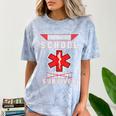 Paramedic School Graduation Shirt Survivor Comfort Color Blast T-Shirt Ocean
