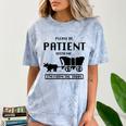 Be Patient With Me I'm From The 1900s Premium Tri-Blend Comfort Color Blast T-Shirt Ocean