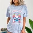 I Paused My Game To Graduate 2024 Gamer Graduation Comfort Color Blast T-Shirt Ocean