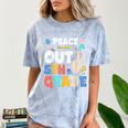 Peace Out 5th Grade Fifth Grade Graduation T-Shirt Comfort Color Blast T-Shirt Ocean