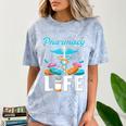 Pharmacy Life Pharmacist Chemist Student PharmD Graduation Comfort Color Blast T-Shirt Ocean