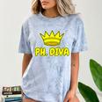 PhD Graduation Ph Diva t Shirt Phdiva Phd t Comfort Color Blast T-Shirt Ocean