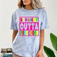 Pink STRAIGHT OUTTA Preschool PRE-K Graduation Comfort Color Blast T-Shirt Ocean