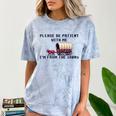 PLEASE BE PATIENT WITH ME I'M FROM THE 1900s 90s Meme Premium Comfort Color Blast T-Shirt Ocean