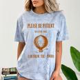 Please Be Patient With Me I'm From The 1900s Air Balloon Comfort Color Blast T-Shirt Ocean