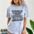 Please Be Patient I'm From The 1900s Boomer Gen-X Premium Tri-Blend Comfort Color Blast T-Shirt Ocean