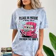 Please Be Patient I'm From The 1900s Retro Cassette Comfort Color Blast T-Shirt Ocean