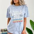 Please Be Patient With Me I'm From The 1900s Retro Tee Premium Comfort Color Blast T-Shirt Ocean