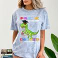 Pre k Graduation We Are Done Class 2023 Pre-k Dinosaur Boys Comfort Color Blast T-Shirt Ocean