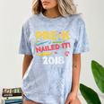Pre-K Nailed It Class Of 2018 Graduation Comfort Color Blast T-Shirt Ocean