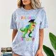 Preschool Graduation Class Of 2022 Graduate Dinosaur Kids Comfort Color Blast T-Shirt Ocean