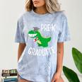 Preschool Graduation Preschooler Dinosaur Pre-K Dino Kids Comfort Color Blast T-Shirt Ocean
